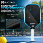 T700 Raw Carbon Fiber Pickleball Paddle for Intermediate Players – 16mm Thermoformed Paddle for Power & Spin - Image 7
